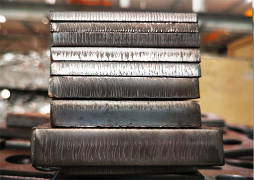 4001老百汇网站LGK125PLUS等离子切割机切割效果