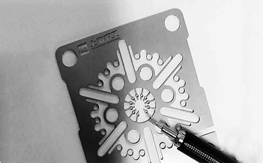 4001老百汇网站高功率8025/6025/6020宽幅激光切割机切割效果