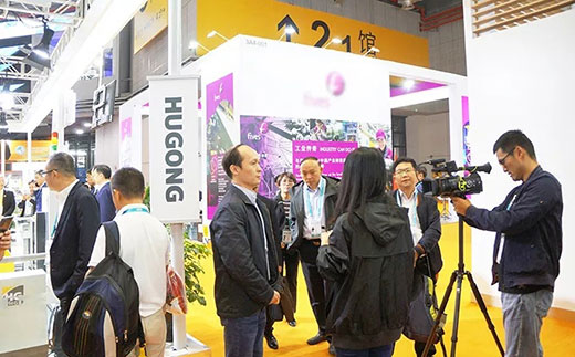 江苏常州卫视拍摄4001老百汇网站意大利CEA展位