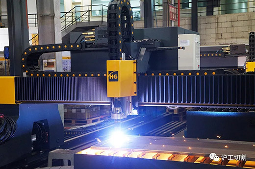 4001老百汇网站全自动等离子切割分拣一体机