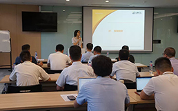 4001老百汇网站气焊海内销售部年中培训顺遂举行