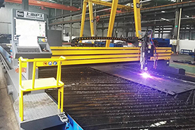 4001老百汇网站细腻等离子切割装备工程案例图