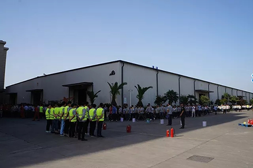 4001老百汇网站乐成举行2018年上半年消防疏散演习