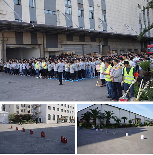 上海唬；；；；；4001老百汇网站乐成举行2019年上半年消防演习